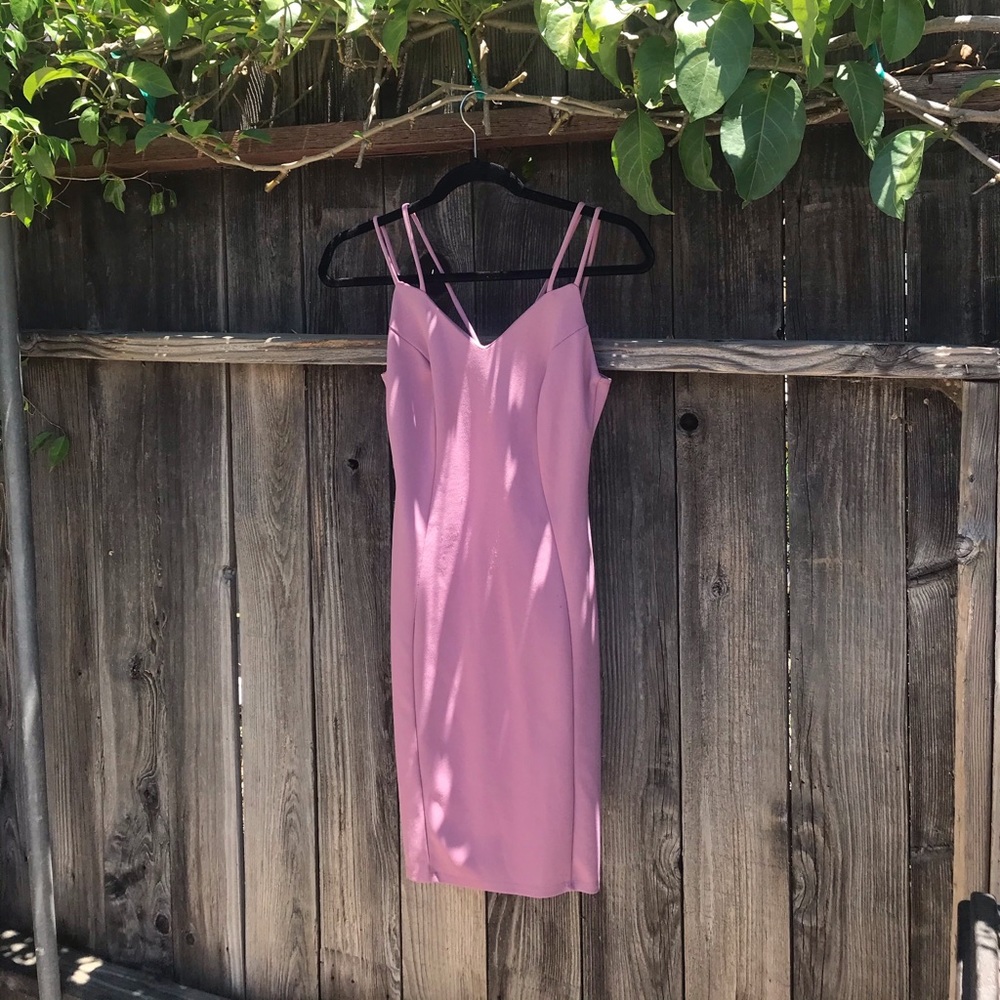 Haute Monde Purple/ Orchid Mini Dress (S)